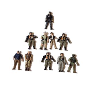 Military Soldier Action Figure Lot Mixed